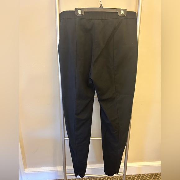 J Jill Essential Black Slim Ankle Pants Sz 8 - Picture 3 of 7